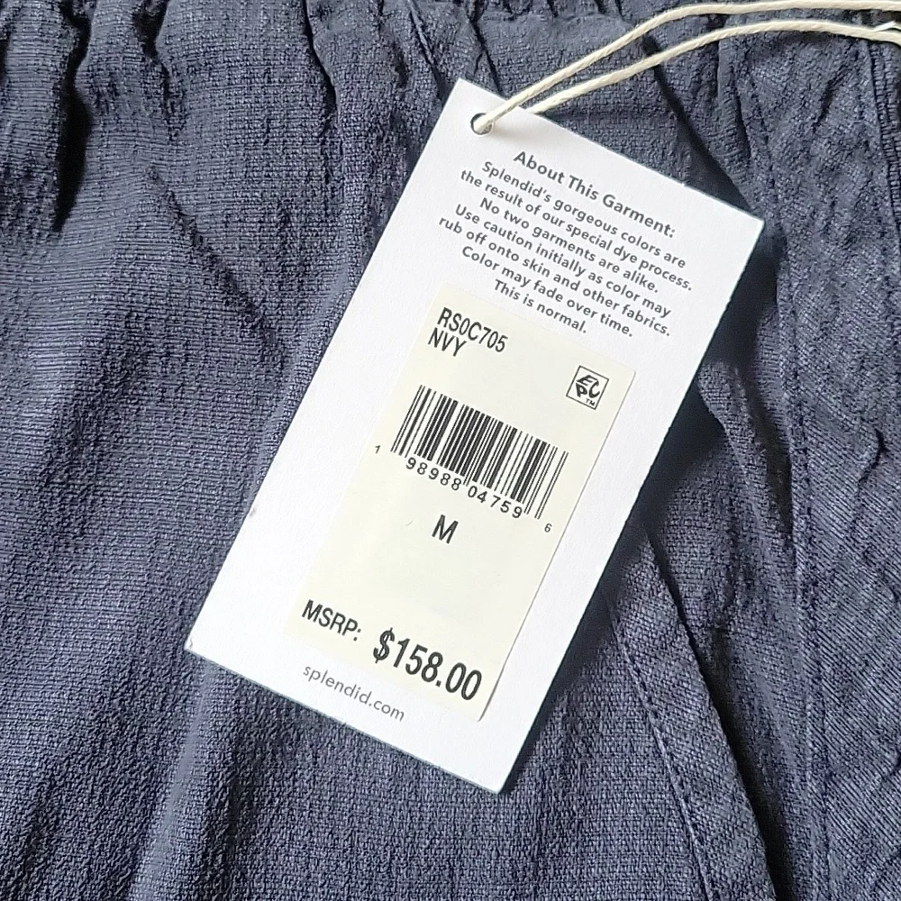 NWT Splendid Lakeside Jogger In Navy, Sz M - Picture 7 of 8